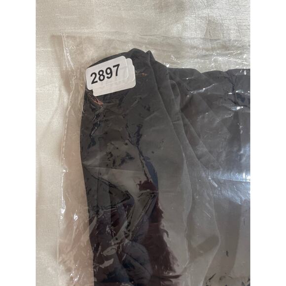 Cato Women Top 14/16 Black Sequin Trim Pleated Back Whimsigoth Fairy Girly Flowy - Picture 12 of 12